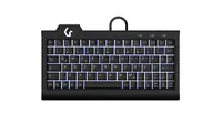 KeySonic KSK-3010ELC - Tastatur - hinterleuchtet - USB - QWERTZ - Deutsch - Tastenschalter: X-Type - Schwarz