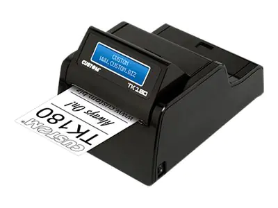 Custom TK180 - Belegdrucker - Thermodirekt - Rolle (8,25 cm) - 203 dpi - bis zu 200 mm/Sek. - USB, LAN, RS232