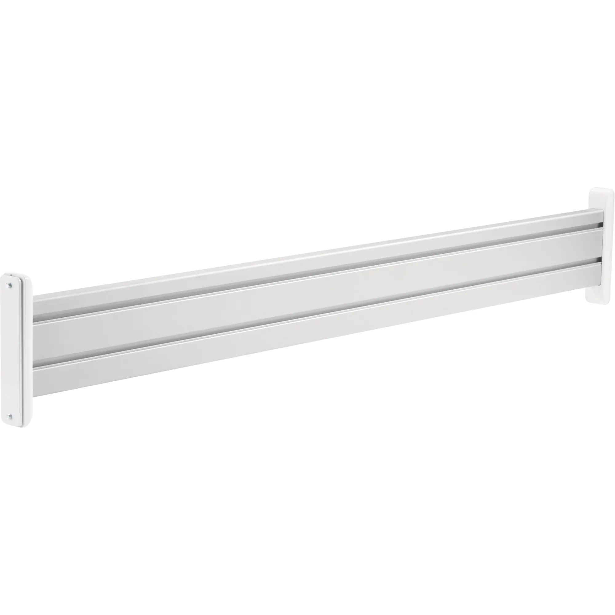 InLine Slatwall Panel Aluminium - für Tischhalterung - 1m 23181A