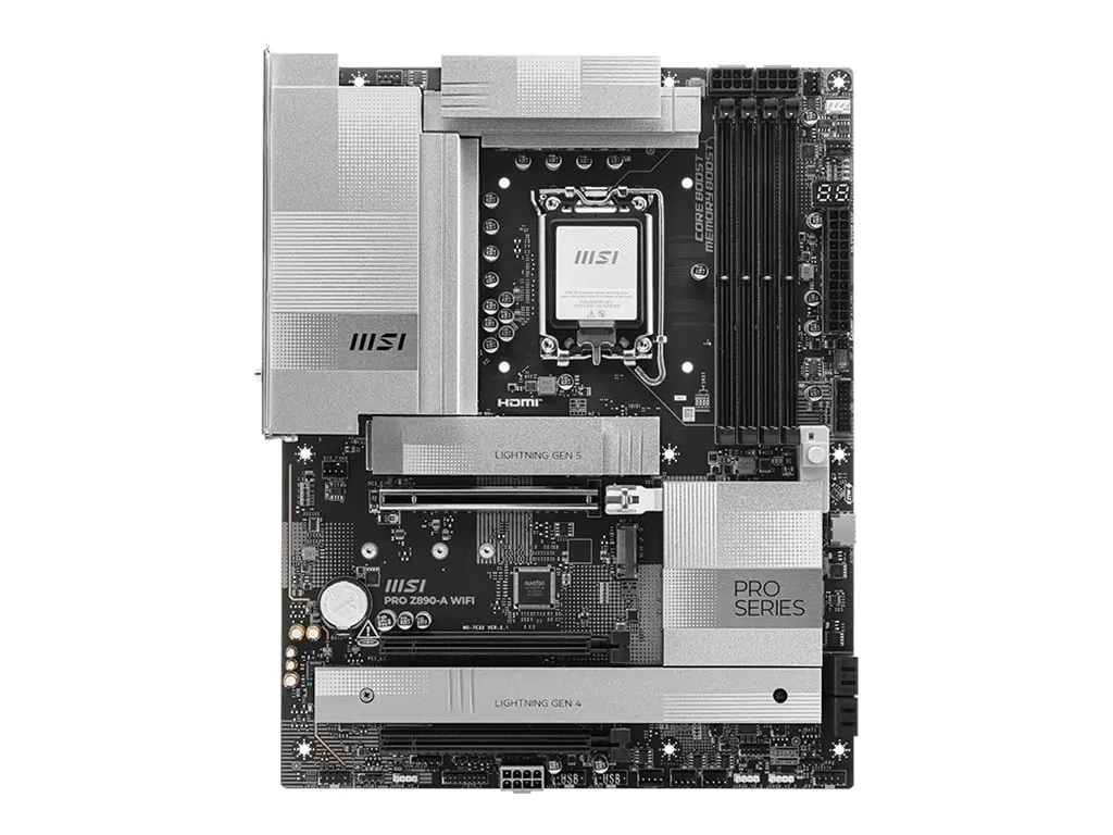 MSI Pro Z890-A Wifi Mainboard 7E32-002R - Mainboard - Intel Sockel 1851 (Core Ultra 100&200)