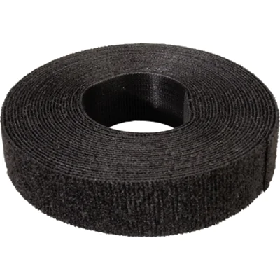 Klettband 5m unperf. sw Klettband 5m unperf. sw
