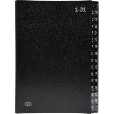 Soennecken Pultordner oeco DIN A4 1-31 Recyclingkarton schwarz 31 Fächer Soennecken Pultordner oeco DIN A4 1-31 Recyclingkarton schwarz 31 Fächer