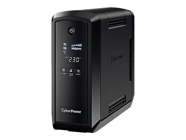 CyberPower PFC Sinewave Series CP550EPFCLCD - USV - Wechselstrom 230 V - 330 Watt - 550 VA - 7 Ah - USB - Ausgangsanschlüsse: 6