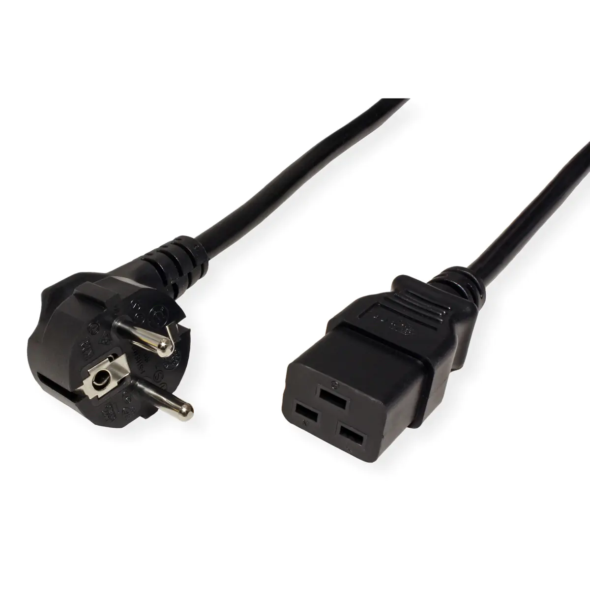 ROLINE Stromkabel - IEC 60320 C19 zu power CEE 7/7 (M) 19.08.1552