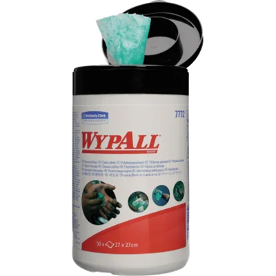 WYPALL Reinigungstuch 7772 Box 1-lagig 27x27cm grün 50 St./Pack. WYPALL Reinigungstuch 7772 Box 1-lagig 27x27cm grün 50 St./Pack.