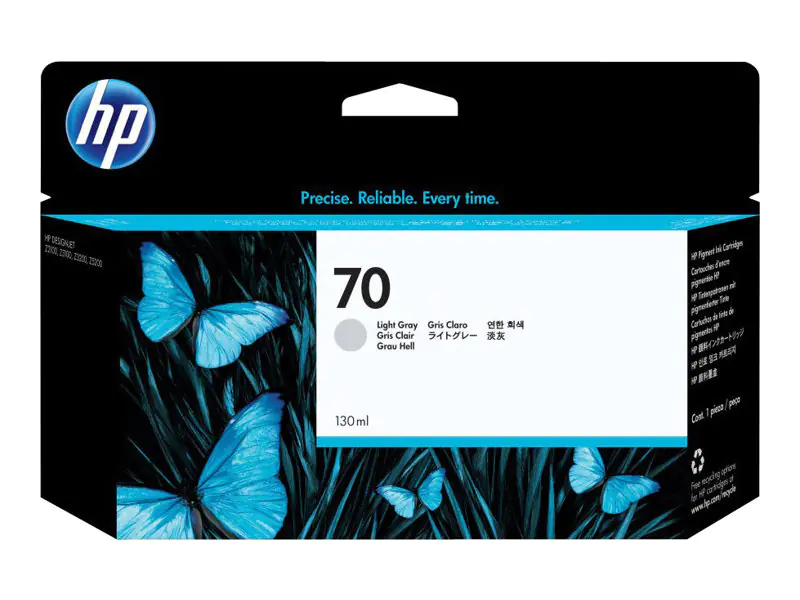 HP 70 - 130 ml - Hellgrau - original - DesignJet C9451A