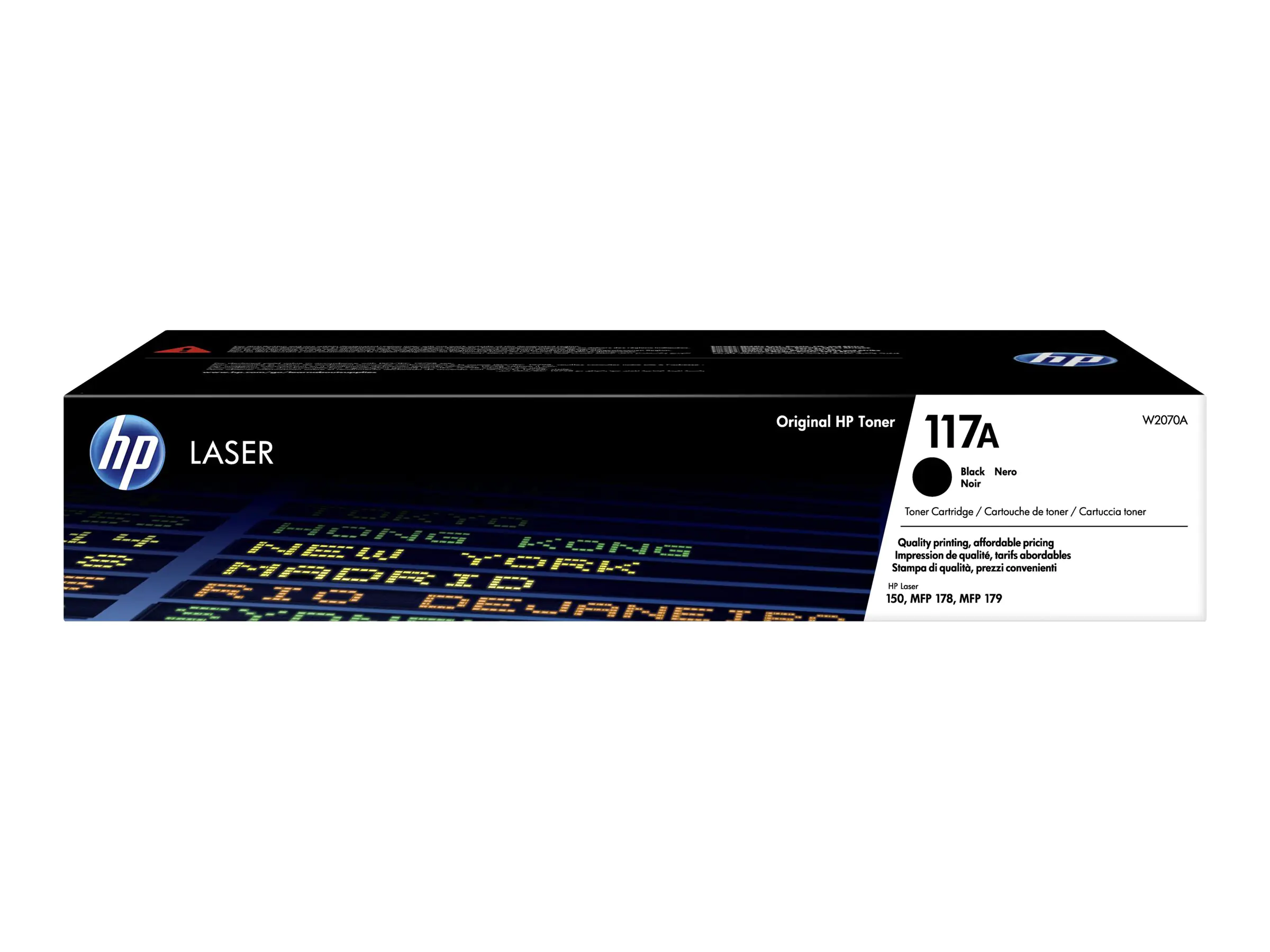 HP 117A - Schwarz - Original - Tonerpatrone (W2070A) - für Color Laser 150a, 150nw, MFP 178nw, MFP 178nwg, MFP 179fnw, MFP 179fwg