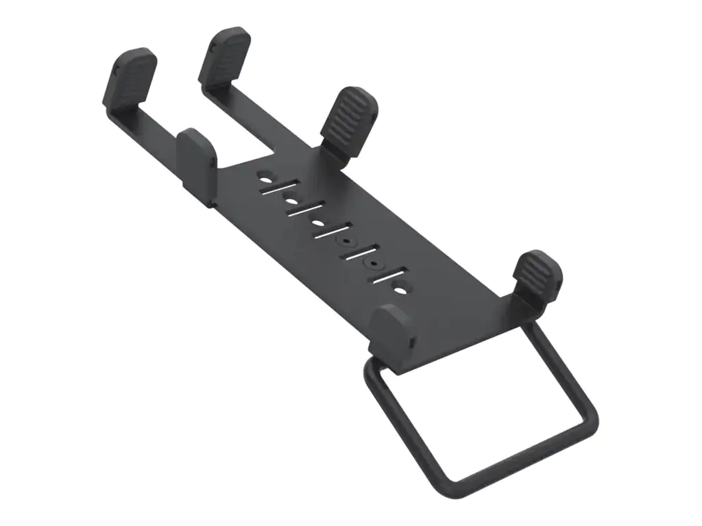 SpacePole - Montagekomponente (MultiGrip plate) - für POS-Terminal - with handle - Metall - Schwarz