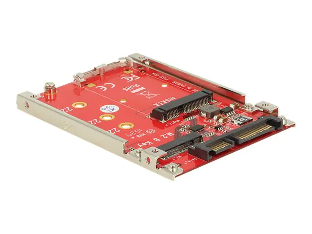 Delock - Speicher-Controller - M.2 - M.2 Card / mSATA - SATA 6Gb/s