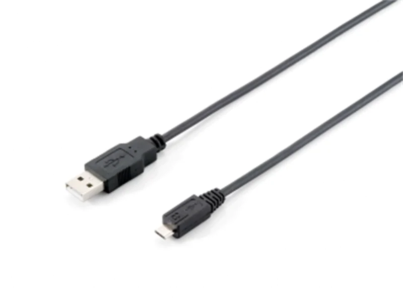 Equip - USB-Kabel - USB (M) zu Micro-USB Typ B (M) - 1.8 m - Schwarz