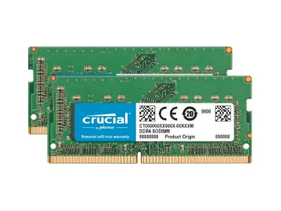 Crucial - DDR4 - kit - 16 GB: 2 x 8 GB - SO DIMM 260-PIN - 2400 MHz / PC4-19200 - CL17 - 1.2 V - ungepuffert - non-ECC - für Apple iMac mit Retina 5K Display (Mitte 2017)
