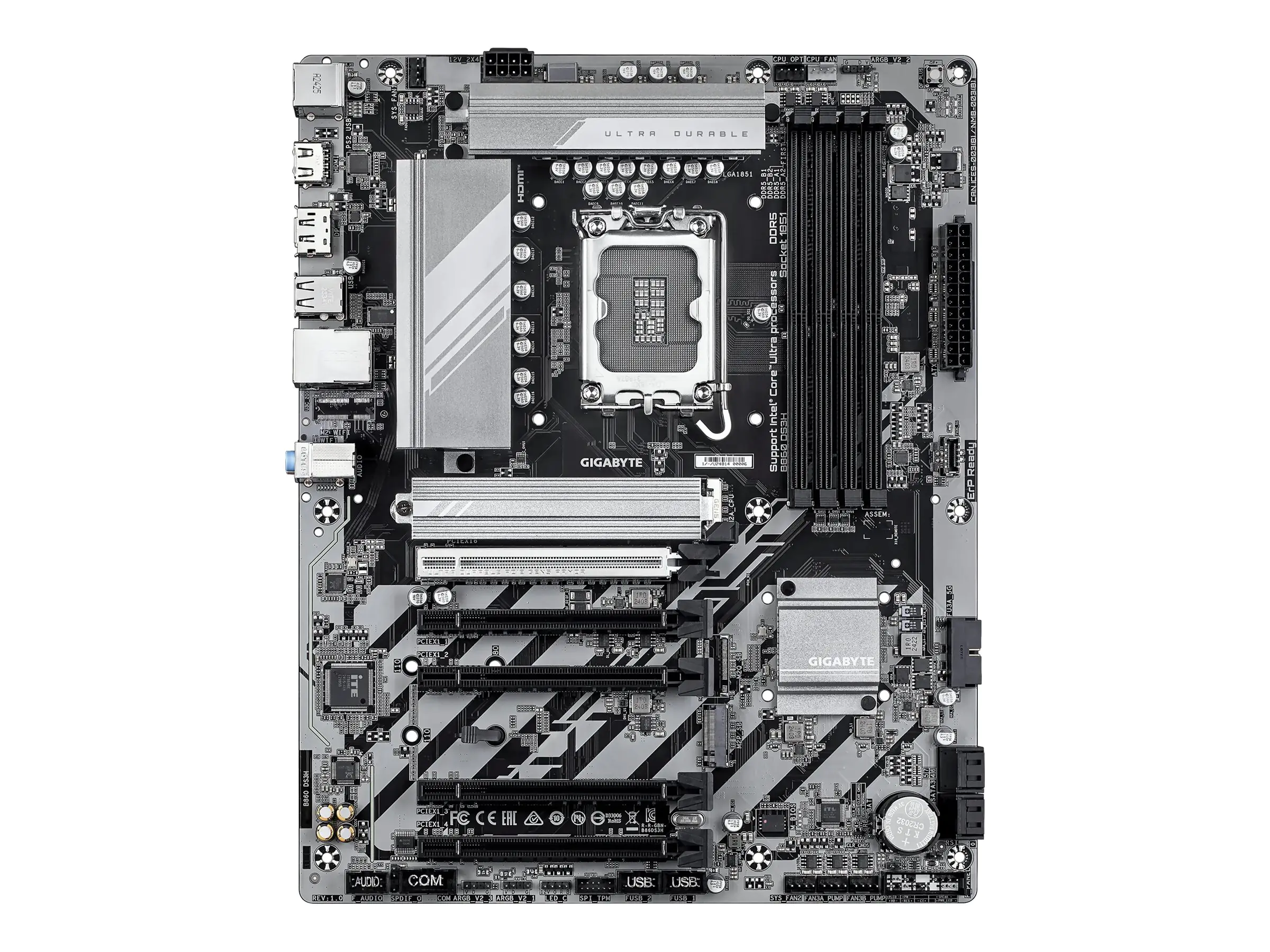Gigabyte B860 DS3H ATX Mainboard Sockel 1851 B860 DS3H