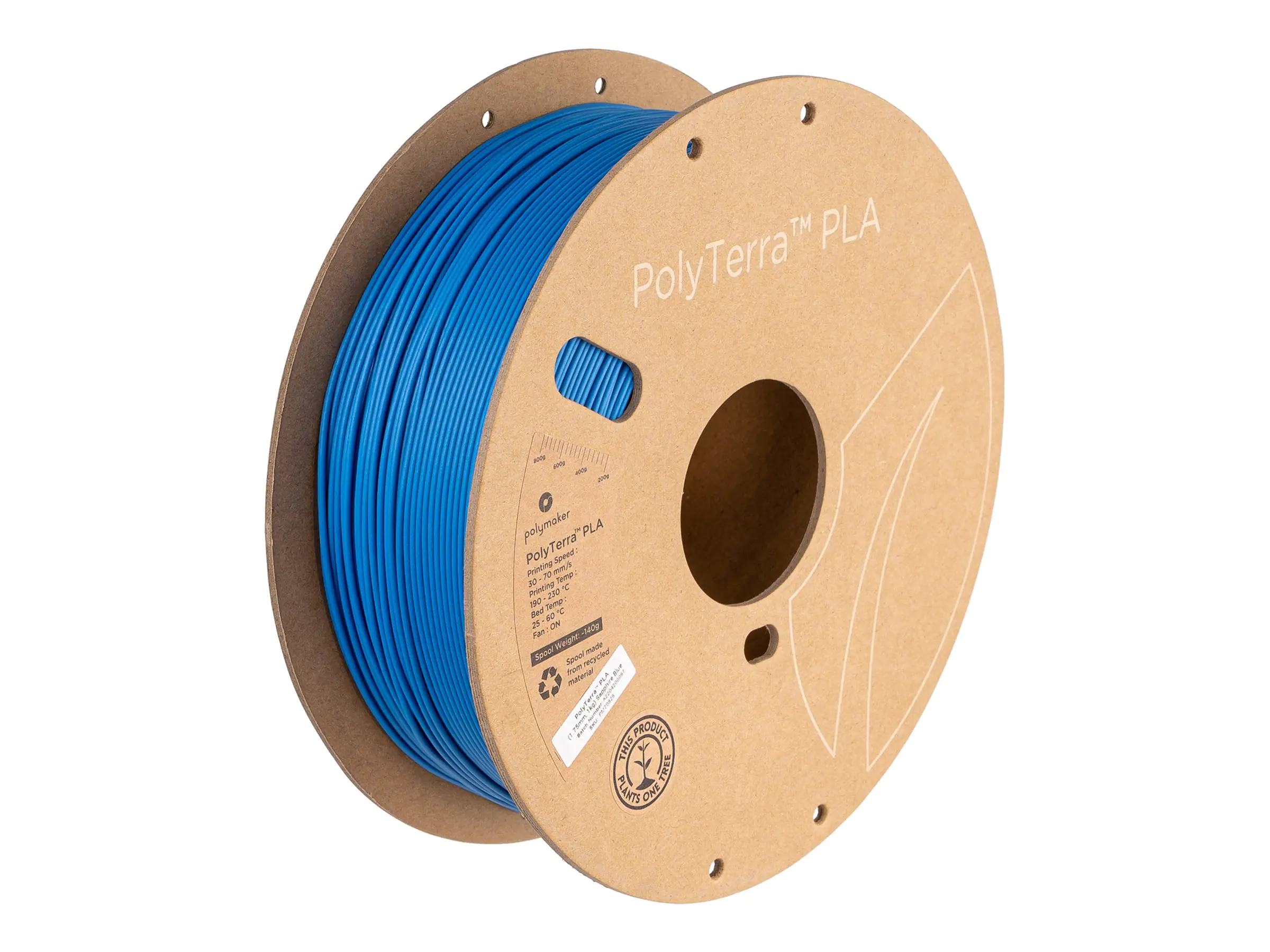 Polymaker Panchroma - Matte Saphirblau - 1 kg - Spule - PLA-Filament (3D)