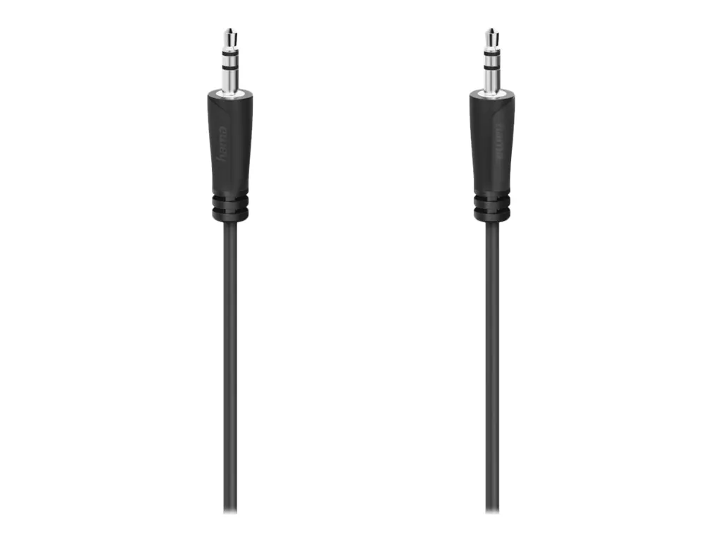 Hama Audiokabel - mini-phone stereo 3.5 mm männlich zu mini-phone stereo 3.5 mm männlich