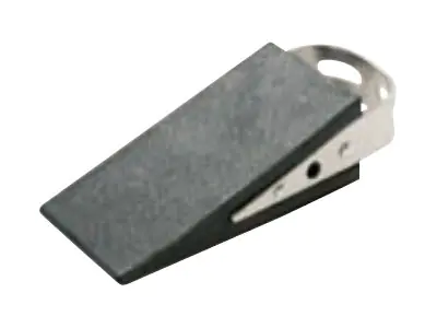 ALCO Türkeil 2854 125x50x30mm Gummi/Edelstahl schwarz