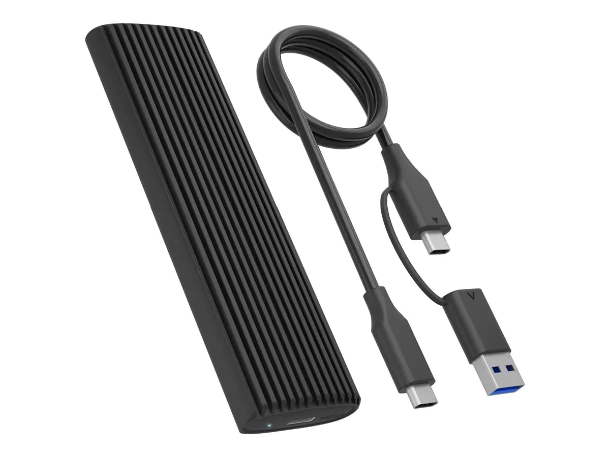 ICY BOX IB-1808MCT-CU31 - Speichergehäuse - PCIe / SATA 6Gb/s - USB 3.2 (Gen 2)