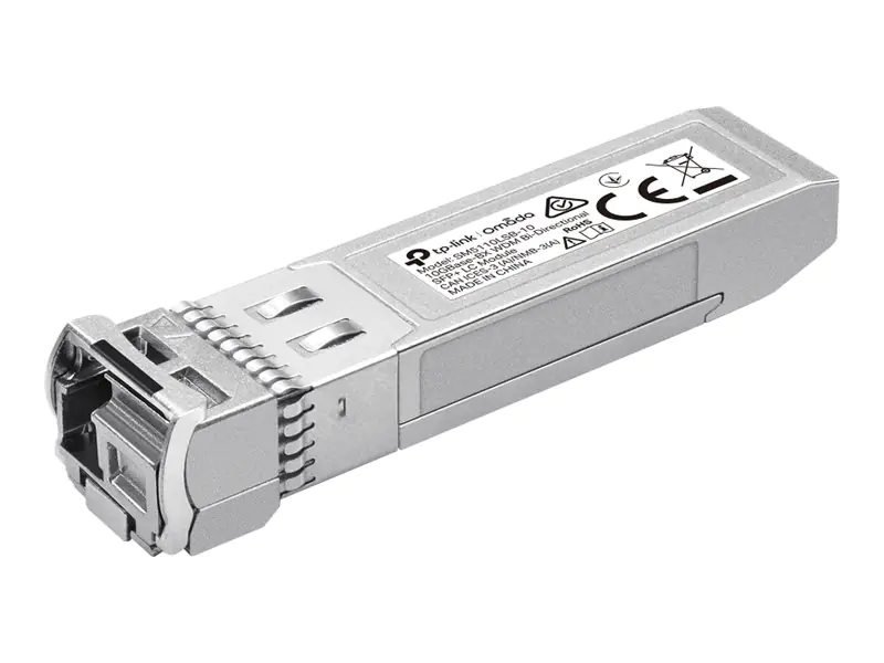 TP-LINK Omada SM5110LSB-10 V1 - SFP+-Transceiver -Modul - 10GbE - 10GBase-BX - LC/UPC Einzelmodus