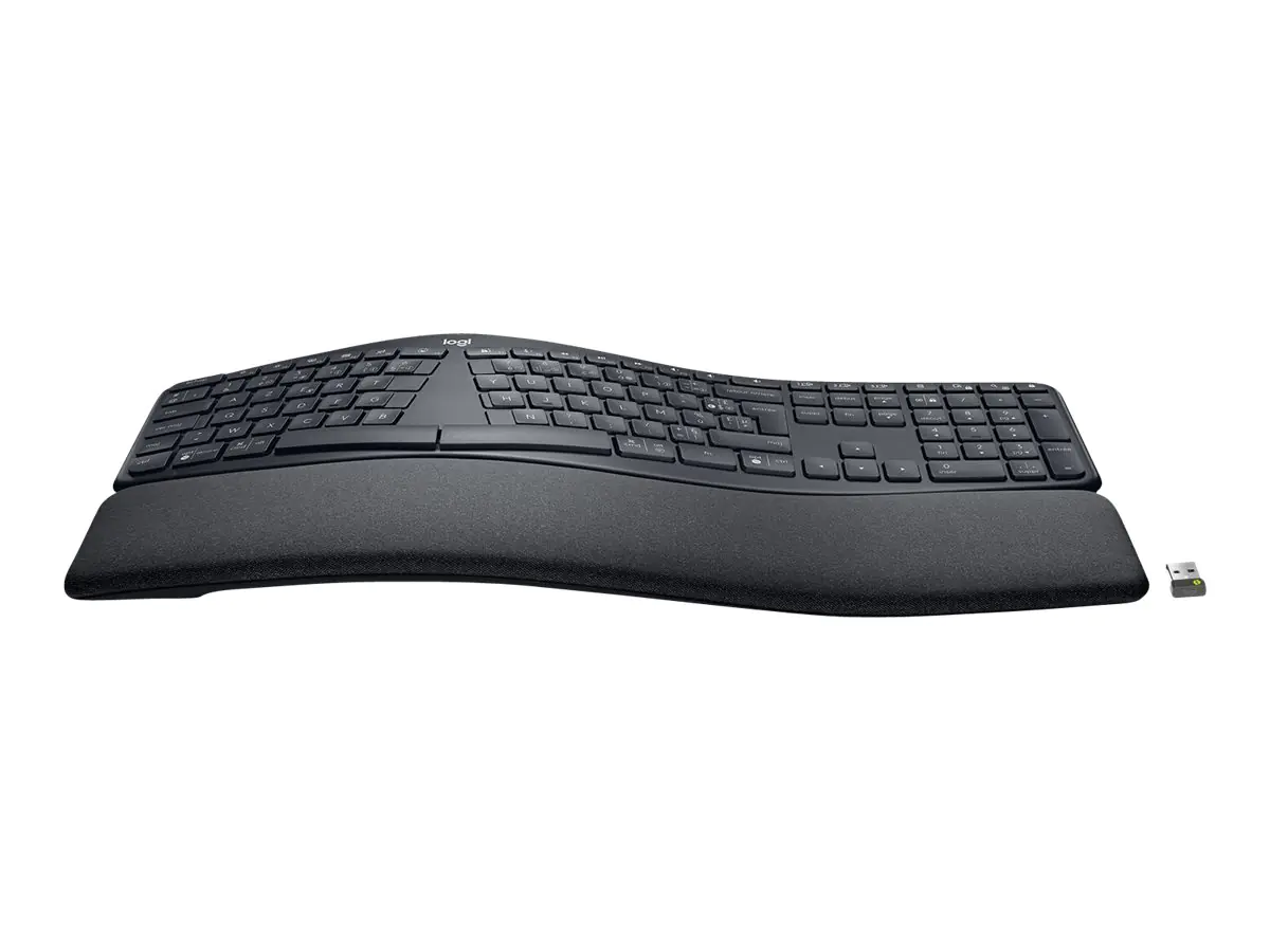 Logitech ERGO K860 Split Keyboard for Business - Tastatur - kabellos - Bluetooth LE - Deutsch - Graphite Logitech ERGO K860 Split Keyboard for Business - Tastatur - kabellos - Bluetooth LE - Deutsch - Graphite
