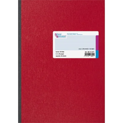 König & Ebhardt Kladde 8614272 DIN A4 kariert 96Blatt rot König & Ebhardt Kladde 8614272 DIN A4 kariert 96Blatt rot