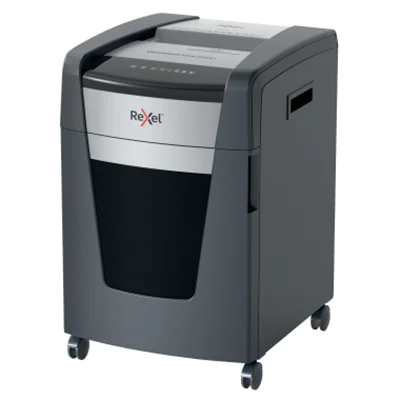Rexel® Aktenvernichter Momentum Extra XP514+ P-5 Papier, Heftklammern, Büroklammern, Kreditkarten, CDs/DVDs Partikelschnitt 15 Bl. (70 g/m²) schwarz Rexel® Aktenvernichter Momentum Extra XP514+ P-5 Papier, Heftklammern, Büroklammern, Kreditkarten, CDs/DVDs Partikelschnitt 15 Bl. (70 g/m²) schwarz