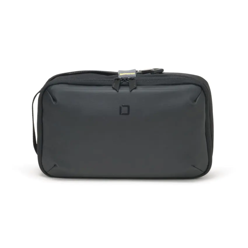 Dicota Eco Accessory Pouch MOVE Small - Tragetasche - 600D RPET, Polyester - Schwarz