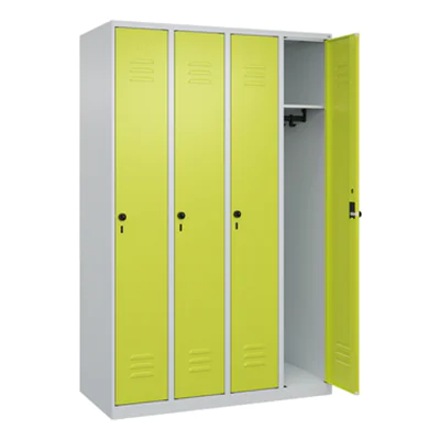 C P Spind Classi lus clowngruen lichtgrau 080000-40 S10009 4 Schliessfaecher 120.0 x 50 080000-40-S10009