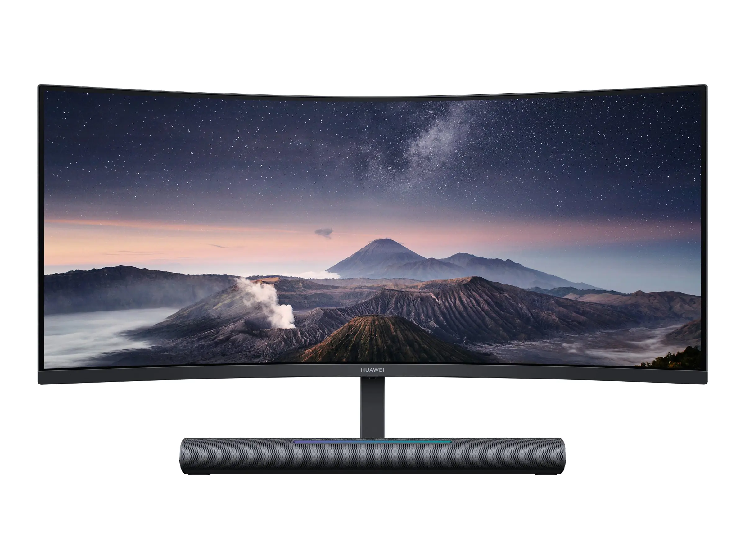 Huawei MateView GT - LCD-Monitor - gebogen - 86.4 cm (34") - 3440 x 1440 UWQHD @ 165 Hz - VA - 350 cd/m² - 4 ms - 2xHDMI, DisplayPort, USB-C - Lautsprecher - Schwarz