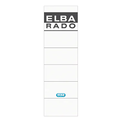 ELBA Ordneretikett 100551826 breit/kurz sk weiß 10 St./Pack. ELBA Ordneretikett 100551826 breit/kurz sk weiß 10 St./Pack.