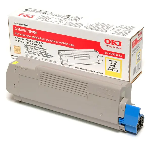 OKI - Gelb - Original - Tonerpatrone - für C5800dn, 5800Ldn, 5800n, 5900cdtn, 5900dn, 5900dtn, 5900n OKI - Gelb - Original - Tonerpatrone - für C5800dn, 5800Ldn, 5800n, 5900cdtn, 5900dn, 5900dtn, 5900n