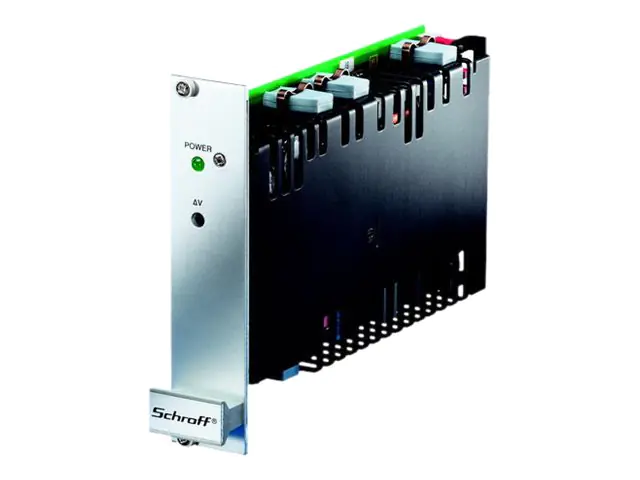 SCHROFF Maxpower - Netzteil (Rack - einbaufähig) - AC 90-254/ DC 100-360 V - 100 Watt - aktive PFC - 3U - 48.3 cm (19") 13100-103