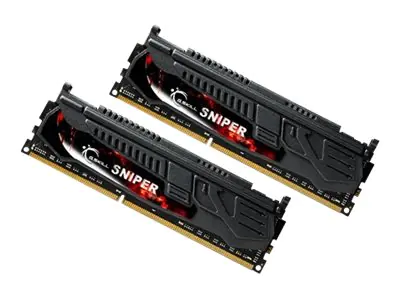 G.Skill SNIPER Series - DDR3 - Kit - 8 GB: 2 x 4 GB - DIMM 240-PIN - 1866 MHz / PC3-14900 - CL9 - 1.5 V - ungepuffert - non-ECC