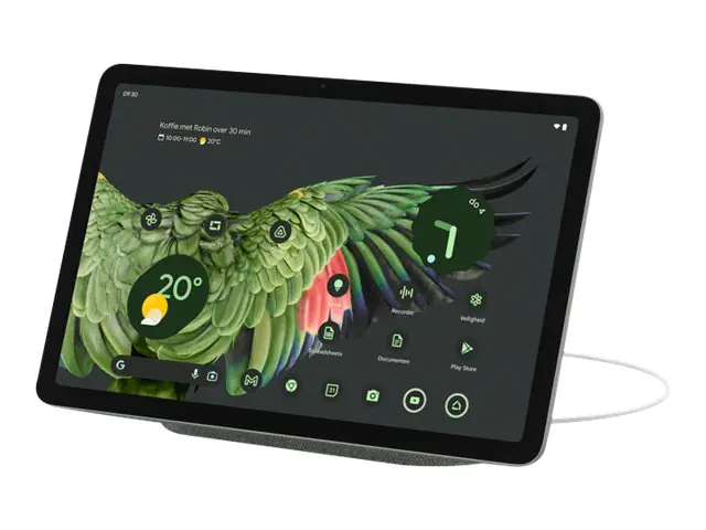 Google Pixel Tablet - Tablet - Android 13 - 128 GB UFS card - 27.8 cm (10.95") IPS Farb-LCD (2560 x 1600) - haselnussbraun - mit Charging Speaker Dock