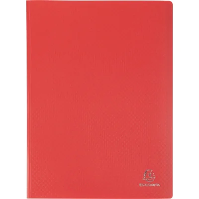 Exacompta Sichtmappe 8825E A4 PP 20Hüllen rot Exacompta Sichtmappe 8825E A4 PP 20Hüllen rot