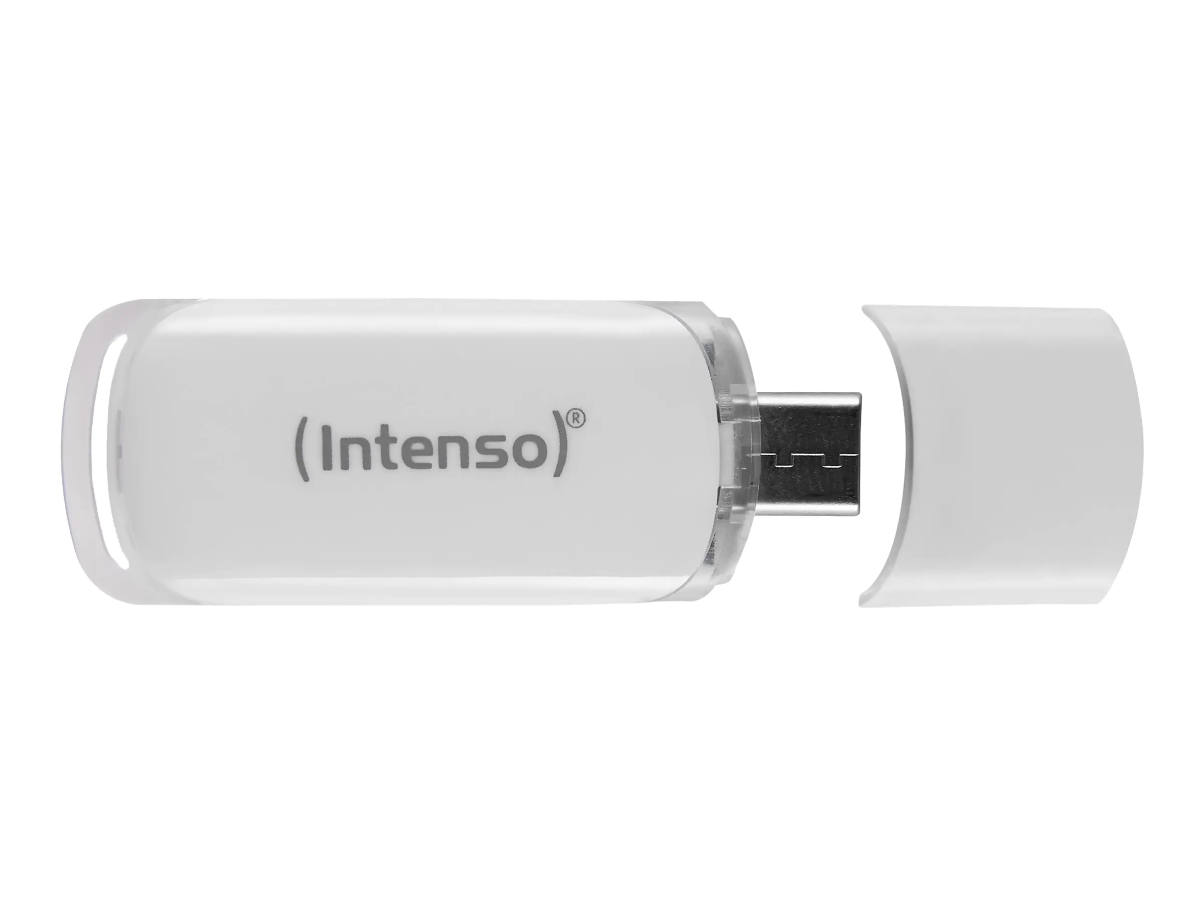 Intenso Flash Line - USB-Flash-Laufwerk - 64 GB - USB-C 3.1 Gen 1 - weiß