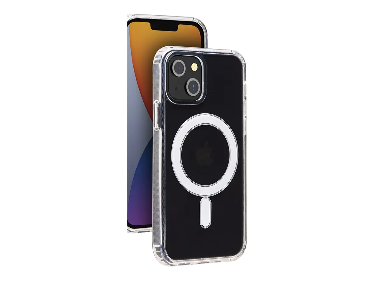 Bigben Interactive Hybrid Case mit MagSafe Handy-Cover für Apple iPhone 14 transparent