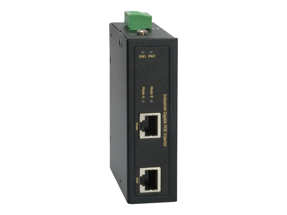 LevelOne IGP-0102 - Power Injector (DIN-Schienenmontage möglich) - DC 12 - 56 V - 36 Watt