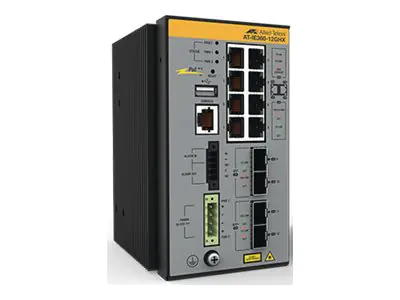 Allied Telesis AT IE360-12GHX - Switch - industriell - L3 - managed - 8 x 10/100/1000 (PoE++) AT-IE360-12GHX-980