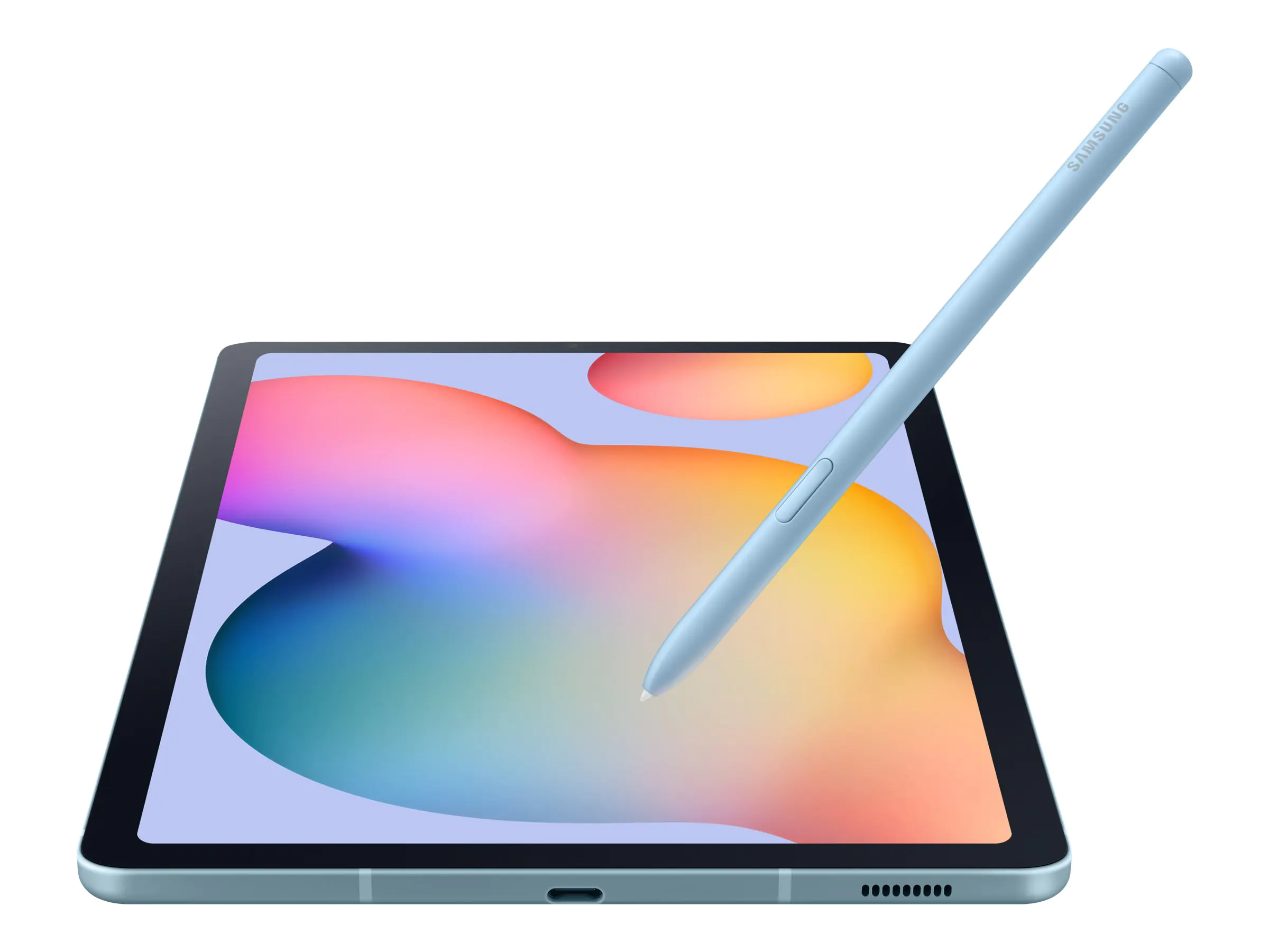 Samsung Galaxy Tab S6 Lite - Tablet - Android - 64 GB - 26.31 cm (10.4") TFT (2000 x 1200) - microSD-Steckplatz - Angora Blue