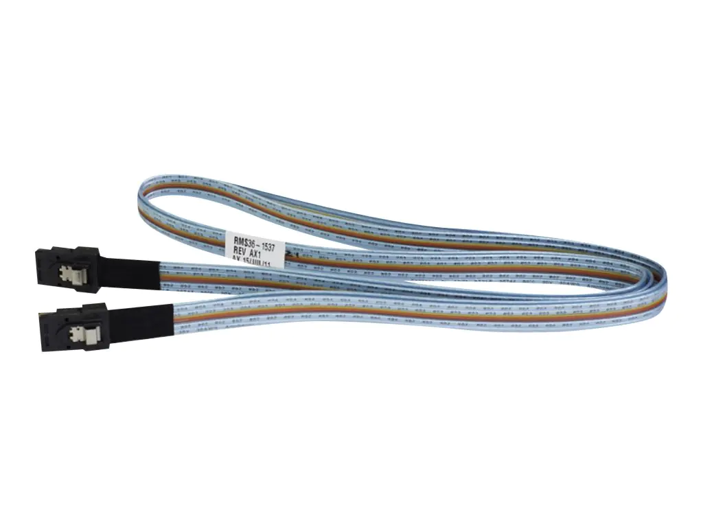 HPE Fanout Cable - Externes SAS-Kabel - 4-Lane - 36 pin 4x Mini SAS HD (SFF-8644) (M) zu 36 pin 4x Mini SAS HD (SFF-8644) (M) - 2 m - für StorageWorks MSL2024; StoreEver MSL3040, MSL6480