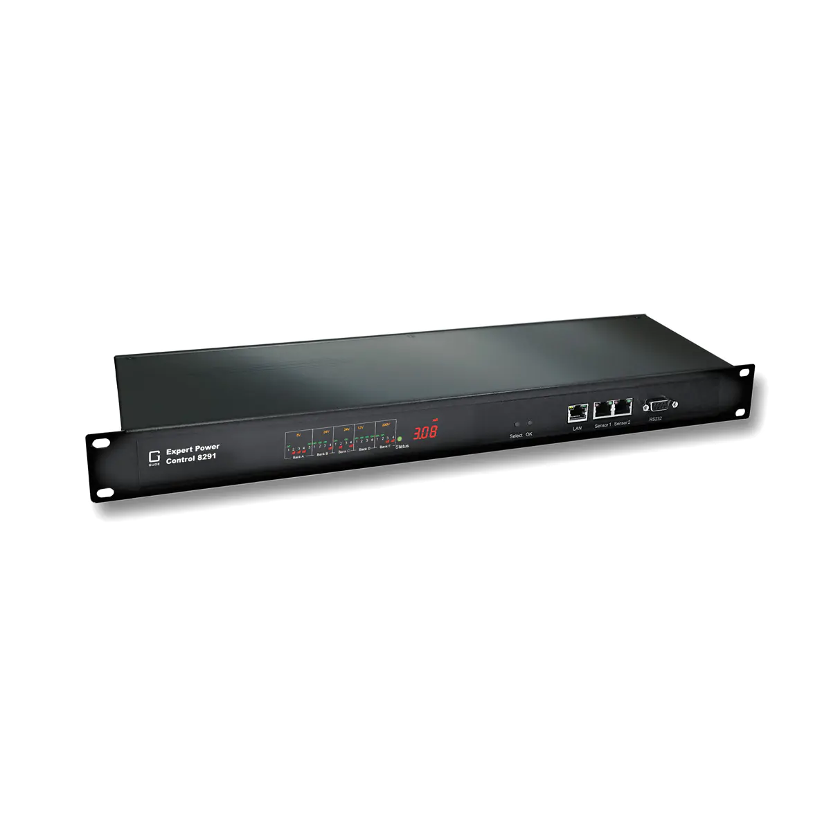 Gude 8291-2 EPC AC/DC-Switch 21 Port Einzelportmessung - Steckdosenleiste