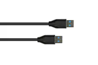 Good Connections GC 2831-AA010S - USB 3.1 Kabel A Stecker auf Stecker schwarz 1.0