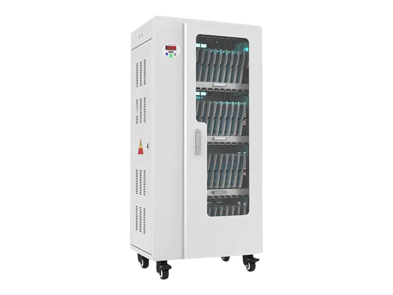 Good Connections - Wagen (synchronisieren, laden und unter UV-Licht reinigen) - für 40 Tablets - verriegelbar - Stahl - Grau - Ausgang: 5 V