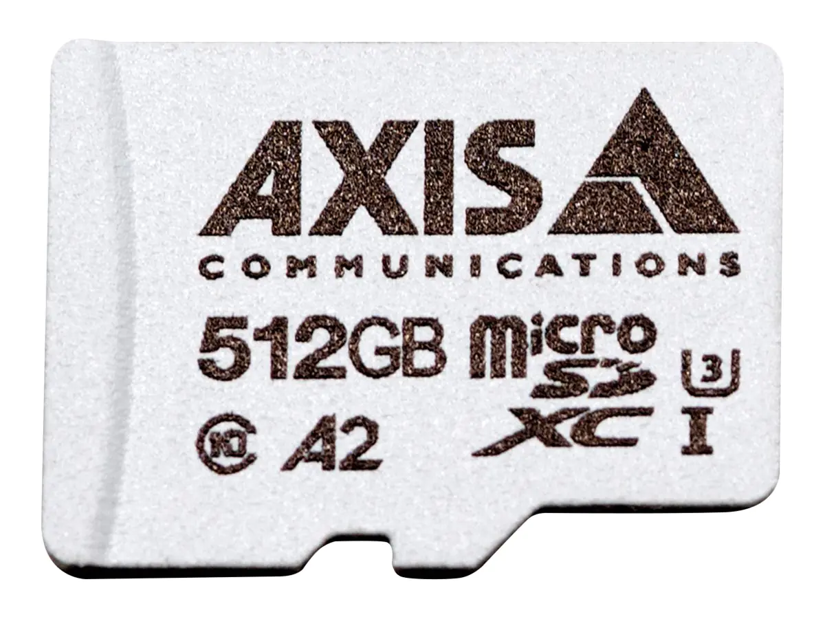 Axis Surveillance - Flash-Speicherkarte (microSDXC-an-SD-Adapter inbegriffen) 02365-001