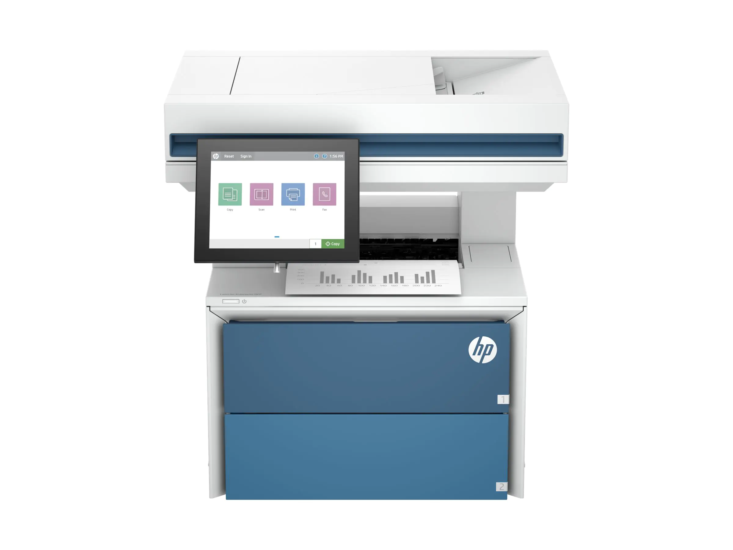 HP LaserJet Enterprise MFP 5602dn - Multifunktionsdrucker - s/w - Laser - Legal (216