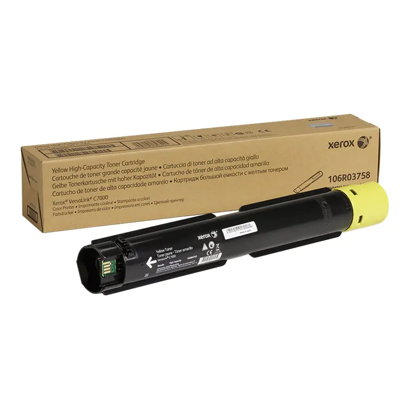 Xerox VersaLink C7000 - Mit hoher Kapazität - Gelb - Original - Tonerpatrone - für VersaLink C7000/DN, C7000/N, C7000V/DN, C7000V/N, C7001V_T Xerox VersaLink C7000 - Mit hoher Kapazität - Gelb - Original - Tonerpatrone - für VersaLink C7000/DN, C7000/N, C7000V/DN, C7000V/N, C7001V_T