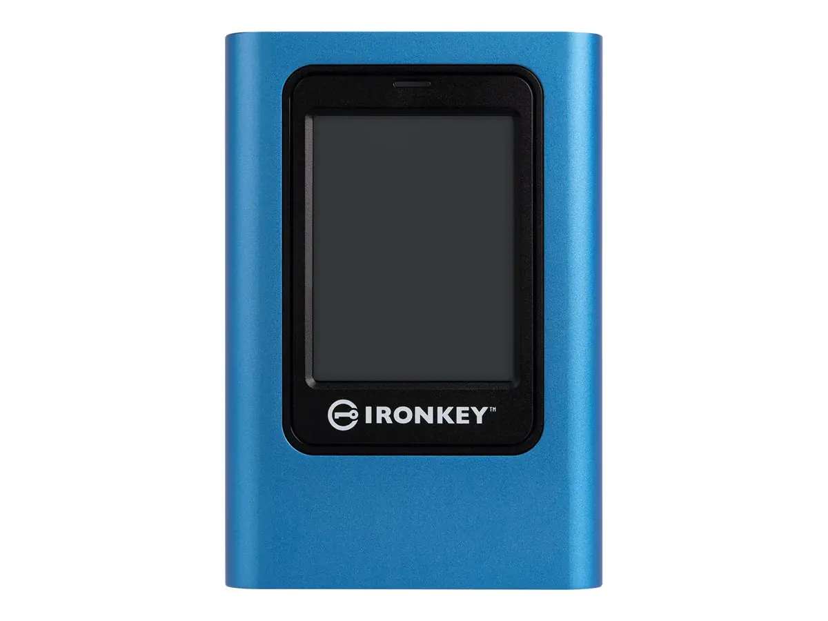 Kingston IronKey Vault Privacy 80 - SSD - verschlüsselt - 960 GB - extern (tragbar) - USB 3.2 Gen 1 (USB-C Steckverbinder) - 256-bit AES-XTS, FIPS 197 - TAA-konform
