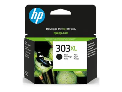 HP 303XL - 12 ml - Hohe Ergiebigkeit - Schwarz - Original - Tintenpatrone - für Envy Photo 62XX, Photo 71XX, Photo 78XX; Tango