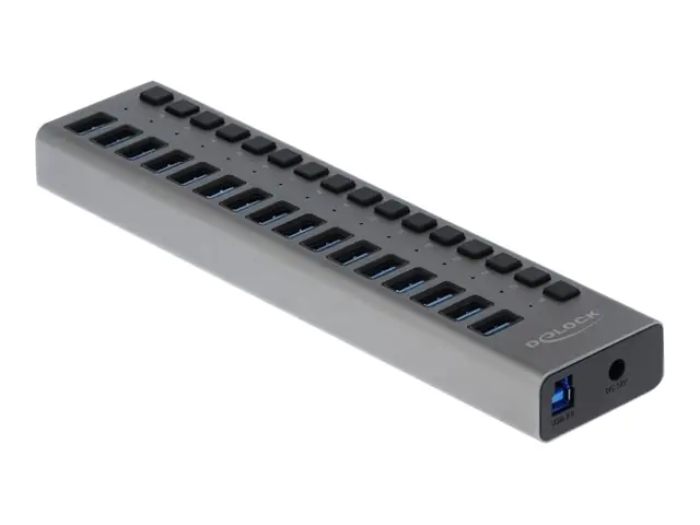 Delock Hub - 16 x SuperSpeed USB 3.0 - Desktop 63739