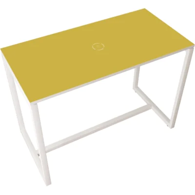 easyDesk Stehtisch TD114.13.09P 110x114x75cm gelb
