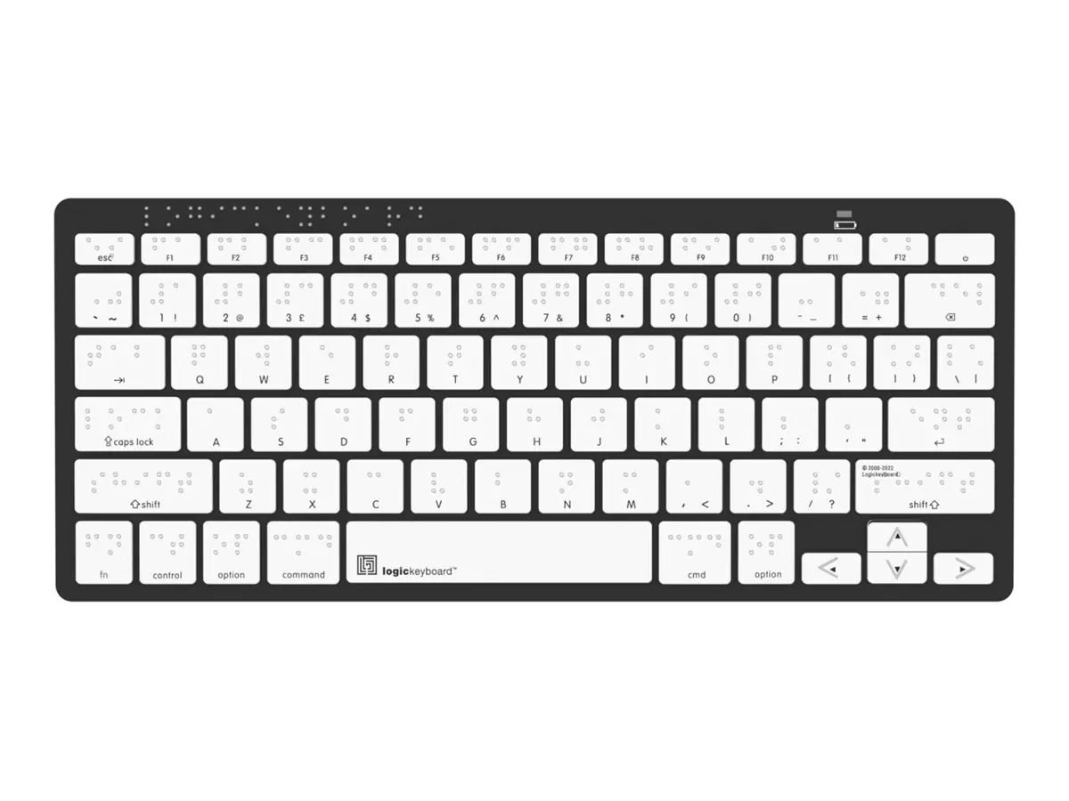 Logickeyboard Mini Large Print European English